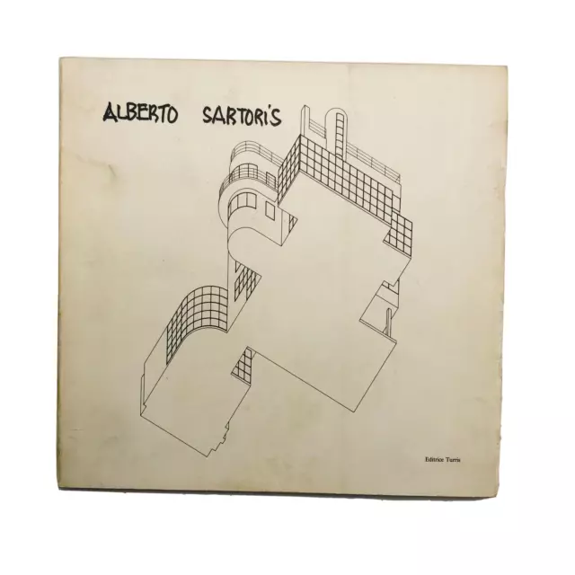 Alberto Sartoris Opere 1920 - 1985 Editrice Turris 1987 Catalogo di mostra