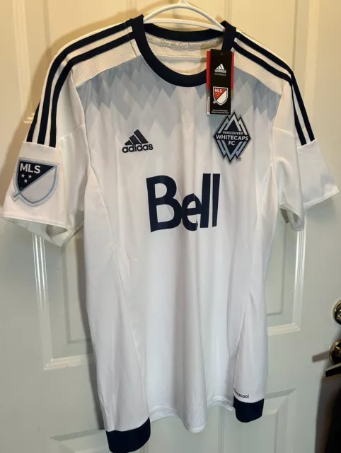 BNWT Adidas Climacool Vancouver Whitecaps Jersey MLS Football Soccer M