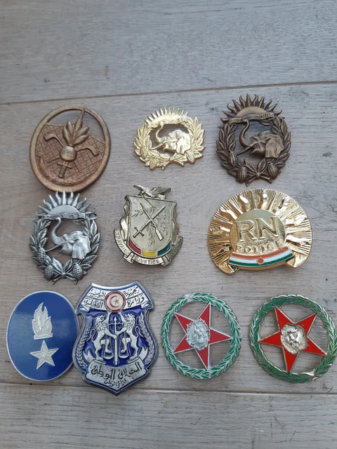IP547 - Badge D'Official of / The 10° Cross De L'Humanities (1947