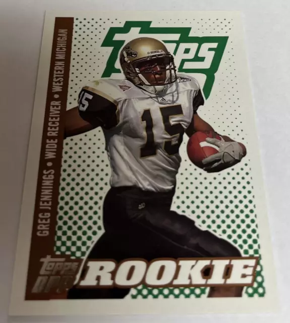 2006 Topps Draft Picks & Prospects RC #141 Greg Jennings (Green Bay Packers)