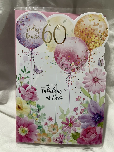 24 topper per cupcake per 60° compleanno, con glitter dorati, per 60° compleanno, decorazione per torte per il 60° anniversario di matrimonio, per celebrare la festa di nozze d'oro