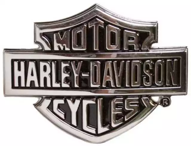 Fibbia Harley Davidson Logo Cintura Belt Buckle Regalo Natale Completanno Cinta