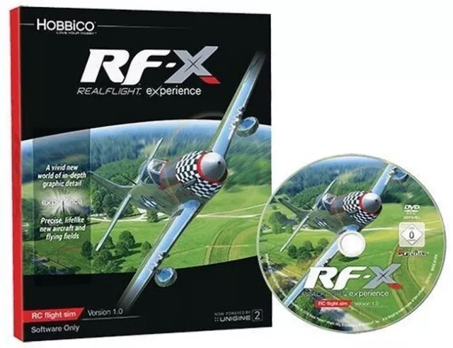 Great Planes GPMZ4548 Realflight Simulator RF-X RFX Upgrade Software Only