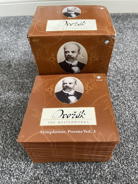Dvořák: The Masterworks 40CD Antonín Dvorák: The Masterworks - 40 CD Box Set by Brilliant