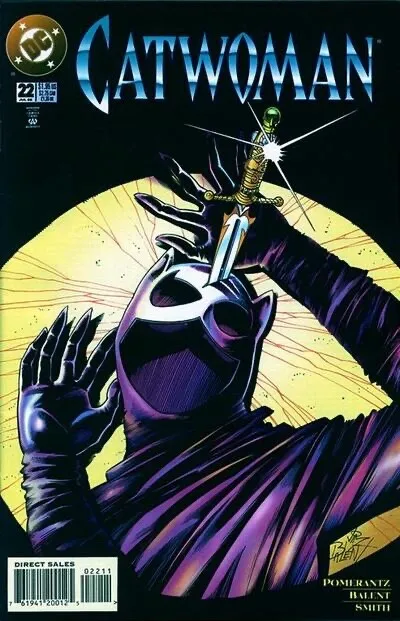 CATWOMAN (Vol. 2) #22 VF, Direct DC Comics 1995 Stock Image
