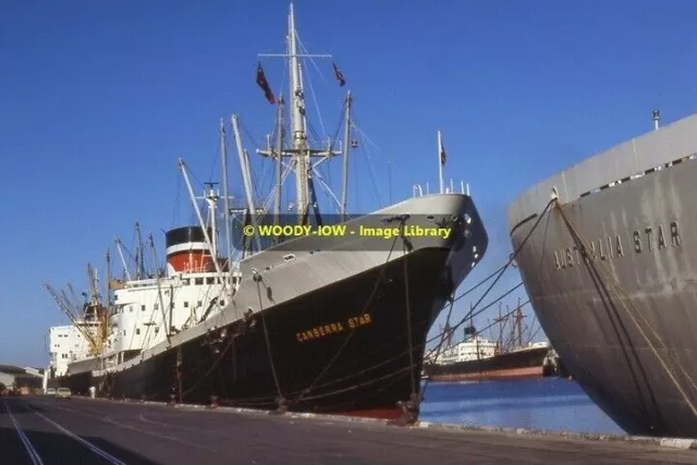 rp11201 -  Blue Star Cargo Ship - Canberra Star , built 1956 - print 6x4