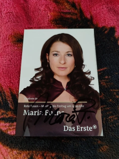 MARIA FUCHS VON Rote Rosen Autogrammkarte EUR 1,00 - PicClick DE