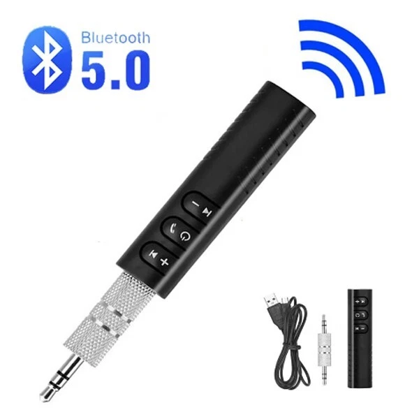 adaptateur sans fil audio bluetooth vers prise aux jack 3.5mm 