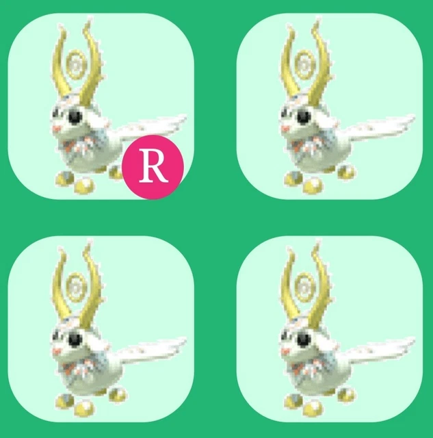 Compatible With Adopt Me 1 Ride 3 Normal Goldhorns