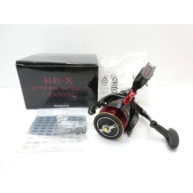 SHIMANO BB X HYPER FORCE Spinning Reel C3000DXG Fishing Reel