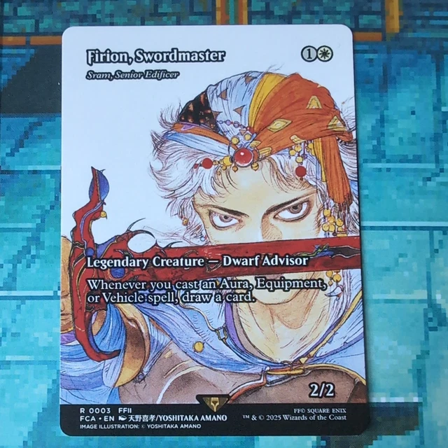 mtg spellbook card Firion, Wild Rose Warrior [FINAL FANTASY] main image 1