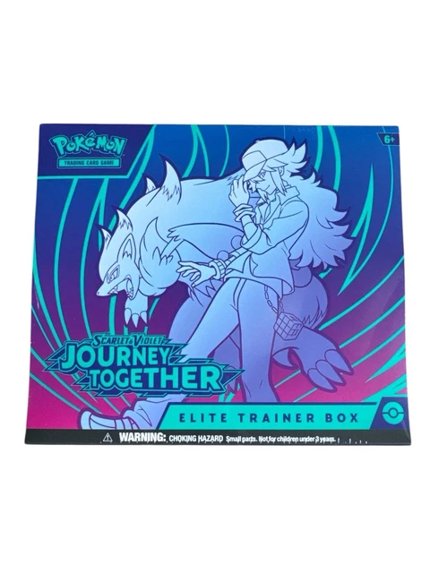 POKEMON TCG SCARLET Violet Journey Together Elite Trainer Box ETB New ...