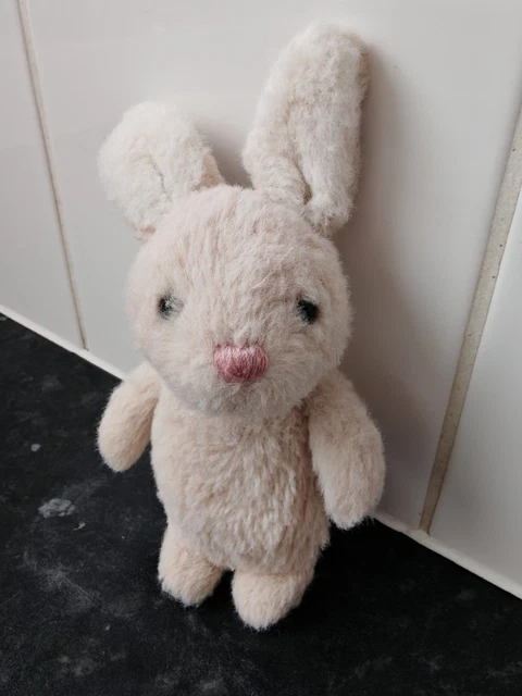 JELLYCAT TINY FLUFFY Oatmeal Bunny Mini Baby Soft Toy Plush Retired ...
