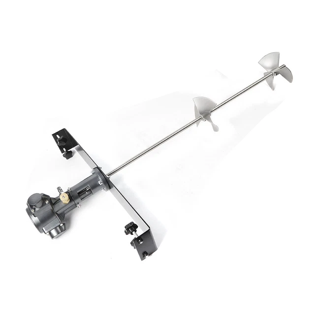 50 Gallon Pneumatic Paint Mixer Stand For Tank Barrel Stainless Steel Agitator