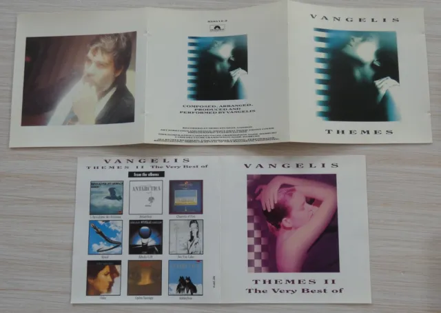 Lot Rare 2 Cd Album The Very Best Of Themes I Et Ii Vangelis 30 Titres 1989 1995 3