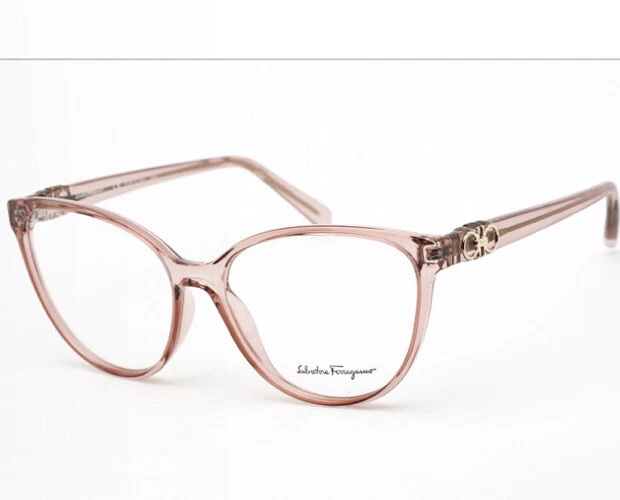 Nuevas gafas para mujer SALVATORE FERRAGAMO 56 mm 56-15-140 ojo de gato RR
