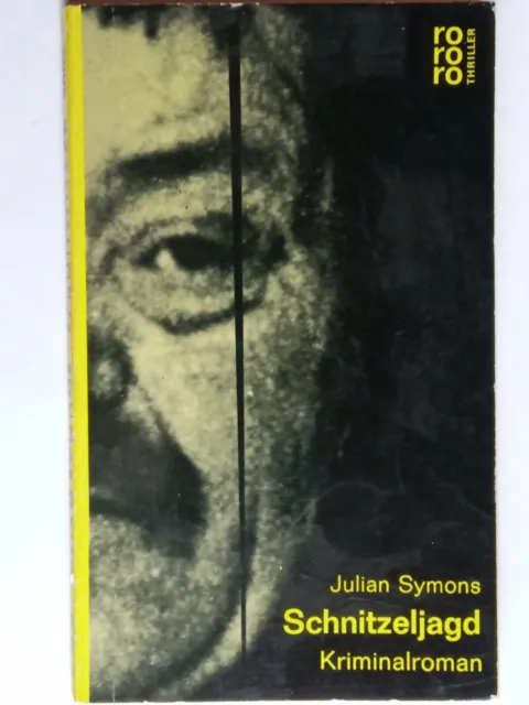 1801146 SCHNITZELJAGD von Julian Symons - Kriminalroman 1961
