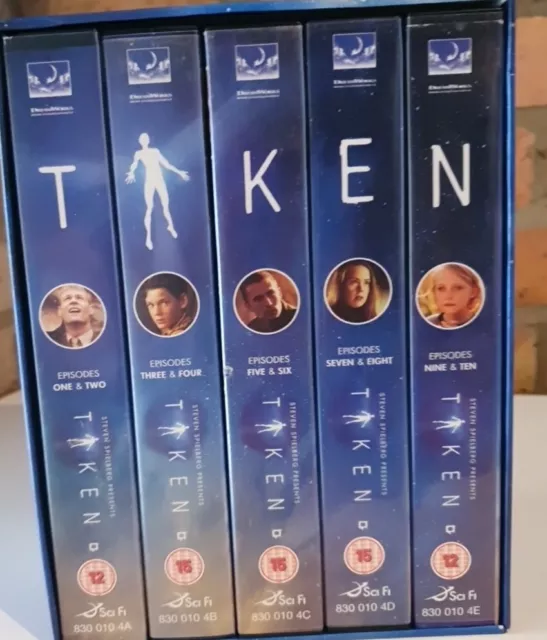 STEVEN SPIELBERG PRESENTS TAKEN (VHS Video Box Set) Sci-Fi Aliens $6.23 ...