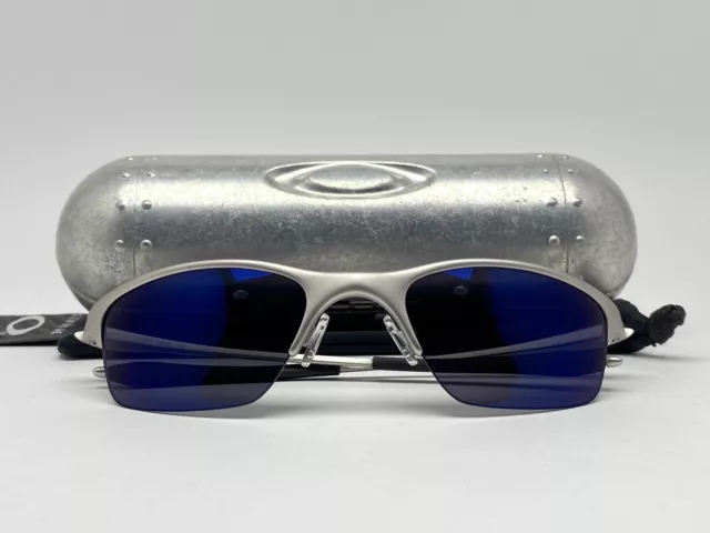 Occhiale da sole Oakley Half Wire XL Silver / Ice Iridium Lens 05-715