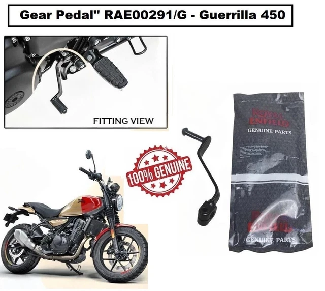 Pedale Cambio E Freno Per Moto Benelli Leoncino 500/BJ500 - In Alluminio, Sostituzione Diretta