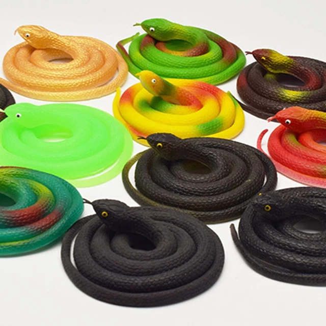 Plastica Halloween Scherzo Prop Gomma Serpente Alta Simulazione Animali Novità & Gag