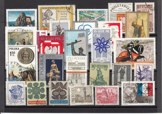 Lot Stamps Briefmarken Polen Poland o (230)