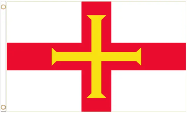 Cortina con ataúd bandera de Guernsey - envío rápido
