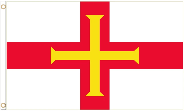 Cortina con ataúd bandera de Guernsey - envío rápido