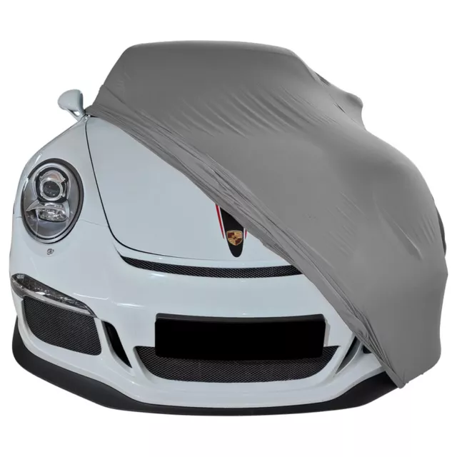 Funda de coche para interior adecuada para Porsche 911 (991) GT3 Cubierta Gris