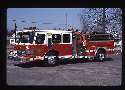 Gibbstown NJ 1989 Emergency One pumper Fire Apparatus slide .
