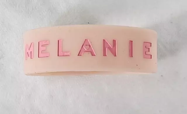 Melanie Martinez Baby Pink Silicone Rubber Wristband Bracelet Original