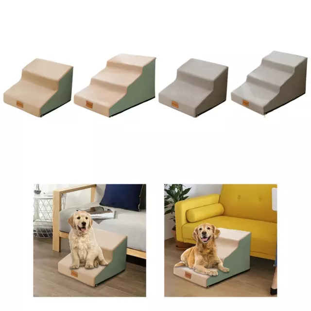 Rampe d'escalier pour chien, échelle légère et lavable, pour lits hauts ou