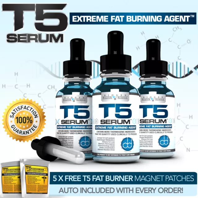 X3 Super Strength T5 Fat Burners Serum Xt- Evolution In Diet / Slimming Pills++