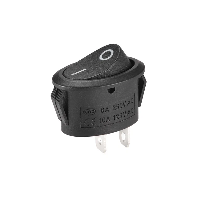 Interruttori a pulsante 2 poli 10A con cappuccio nero – Nautica Geba Interruttori a pulsante 2 poli 10A con cappuccio nero – Nautica Geba