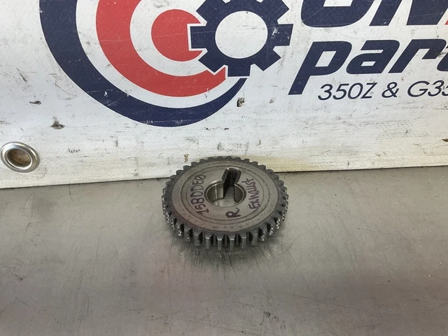 2003 Infiniti G35 Passeggero Destro VQ35DE Scarico Cam Albero Phaser OEM 15BDDE0