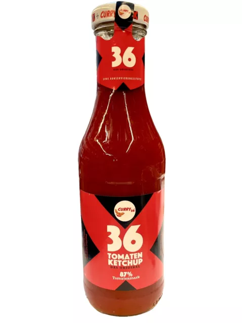 Curry36 Tomaten Ketchup 500ml Geschmack des Berliner Imbiss (17,98 EUR/l)