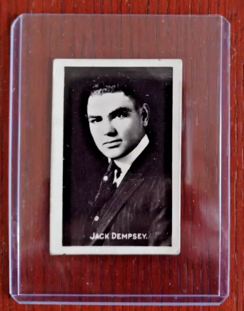 1922 The Champion  Sporting Champions #9  Jack Dempsey (RC)  VG  PSA 4+?