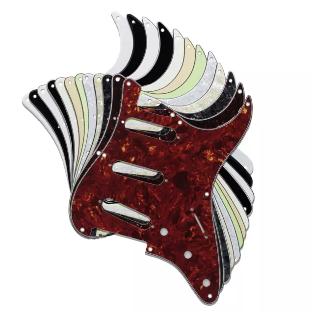 8 trous Strat Stratocaster guitare électrique pickguard plaque à gratter pour Fender USA