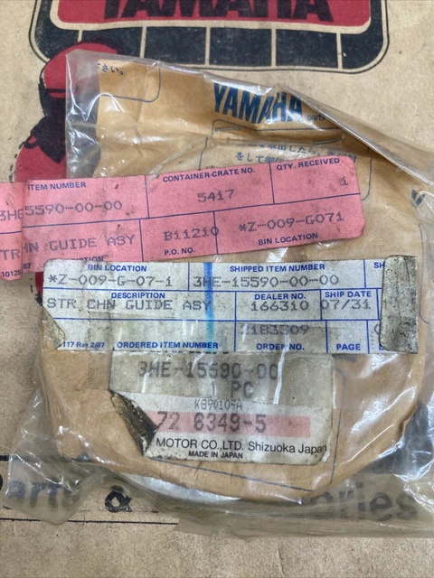Yamaha 3HE-15590-00-00 Starter Clutch OEM NOS fzr600 yzf600r discontinued