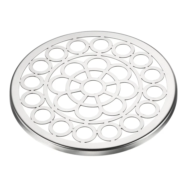 Tapa de rana de flores de 3,9", jarrón de flores de metal inserto arreglador ventana patrón de barbacoa