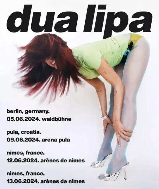 Dua Lipa Sitzplatz-Tickets 05.06.2024 Konzert Berlin Waldbühne
