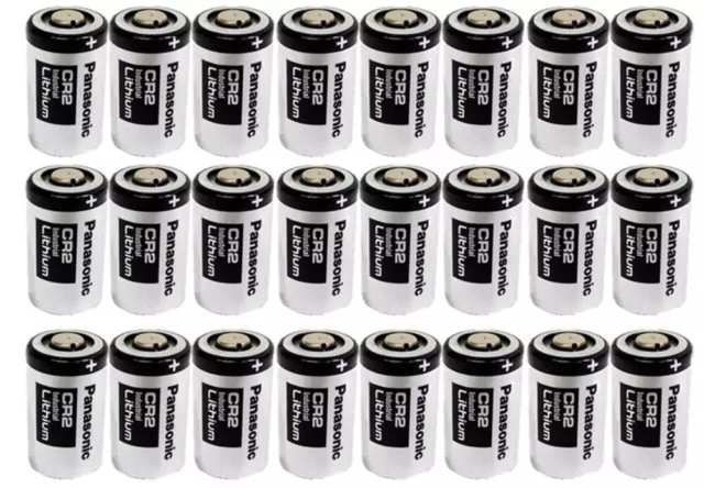 Panasonic CR2 Industrial Lithium Battery DL-CR2 Photo 3V 24 Batteries EXP 2028