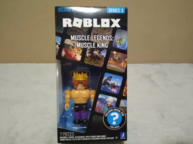 Roblox Series 3 Muscle Legends: Muscle King 3-Inch Deluxe Pack