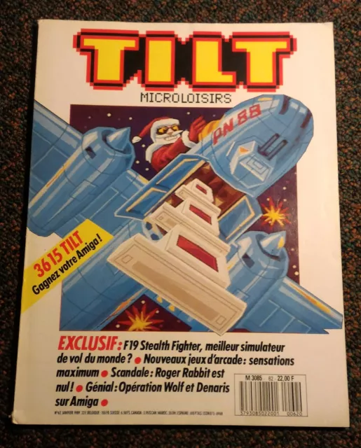 TILT Magazine N° 62 - Microloisirs - (1989) - OCCASION