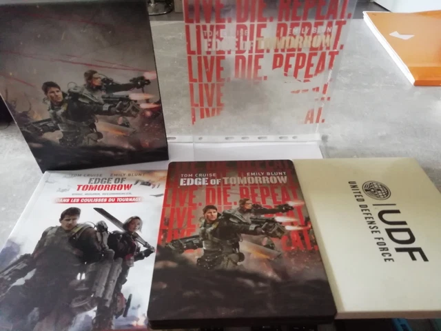 steelbook   fullslip     EDGE OF TOMORROW   4K     avec VF