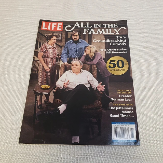 LIFE MAGAZINE, 50TH Anniversary, ALL IN THE FAMILY (Special Edition ...