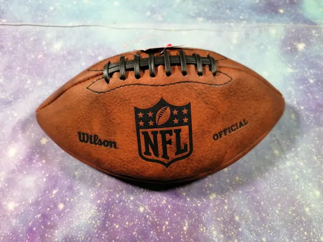 Wilson American Football NFL 32 Team Logo Ball Junior Throwback 3