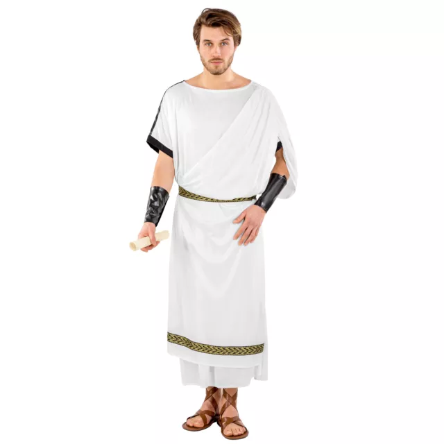 Herrenkostüm Römer Kostüm Antike Imperator Römerkostüm Fasching Karneval Toga