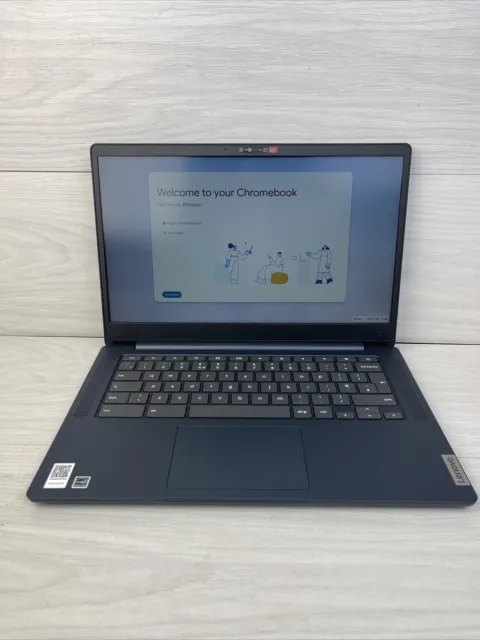 Lenovo IdeaPad 3 14M836 Chromebook 14" Laptop MediaTek MT8183 4GB 128GB FHD Blue