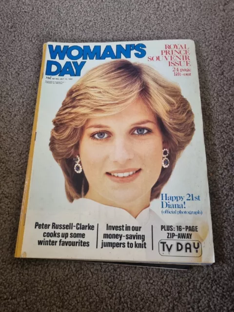 WOMANS DAY MAGAZINE 1982-Princess Diana-Royal Prince Souvenir Issue